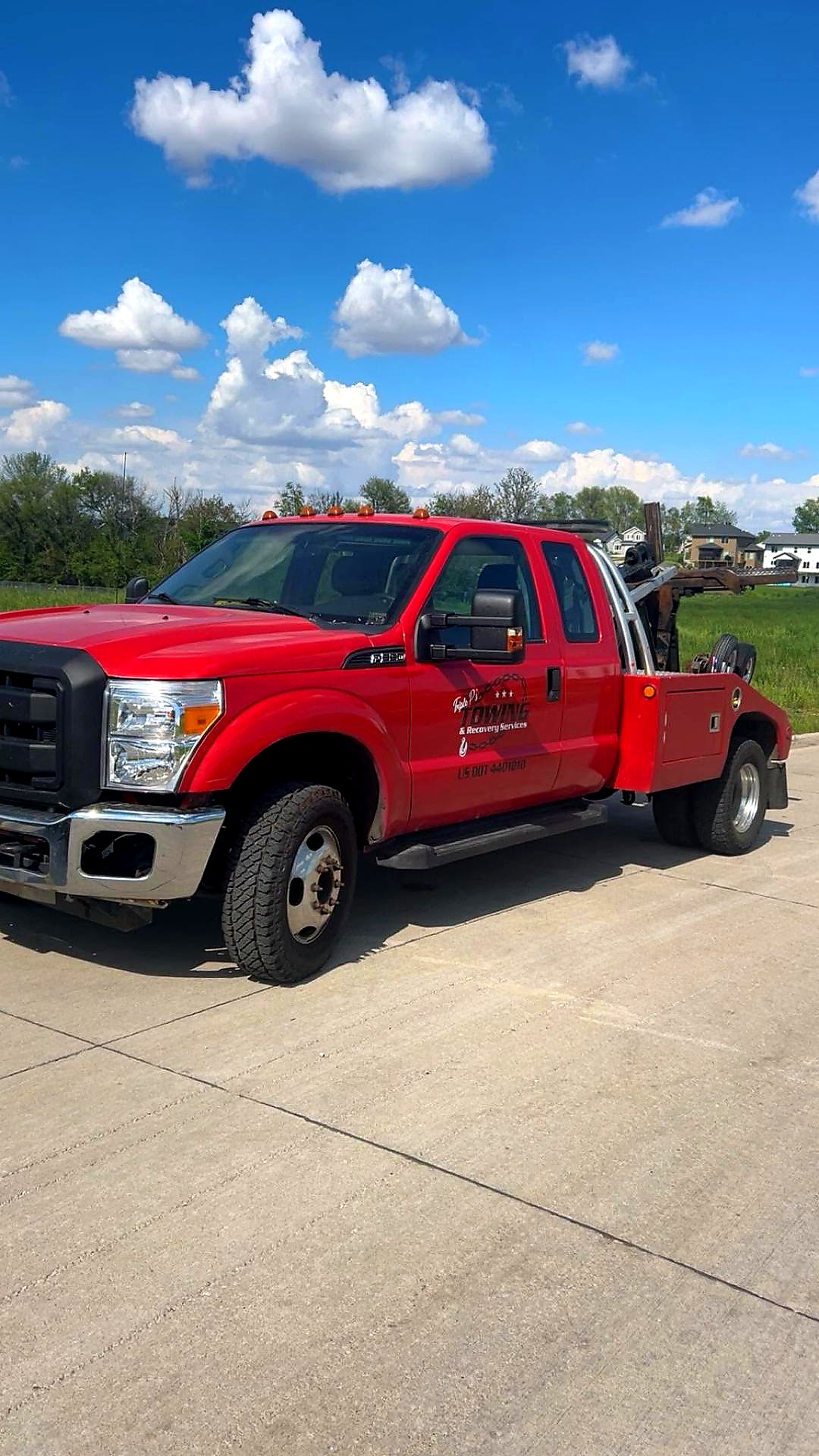 Triple P's tow truck